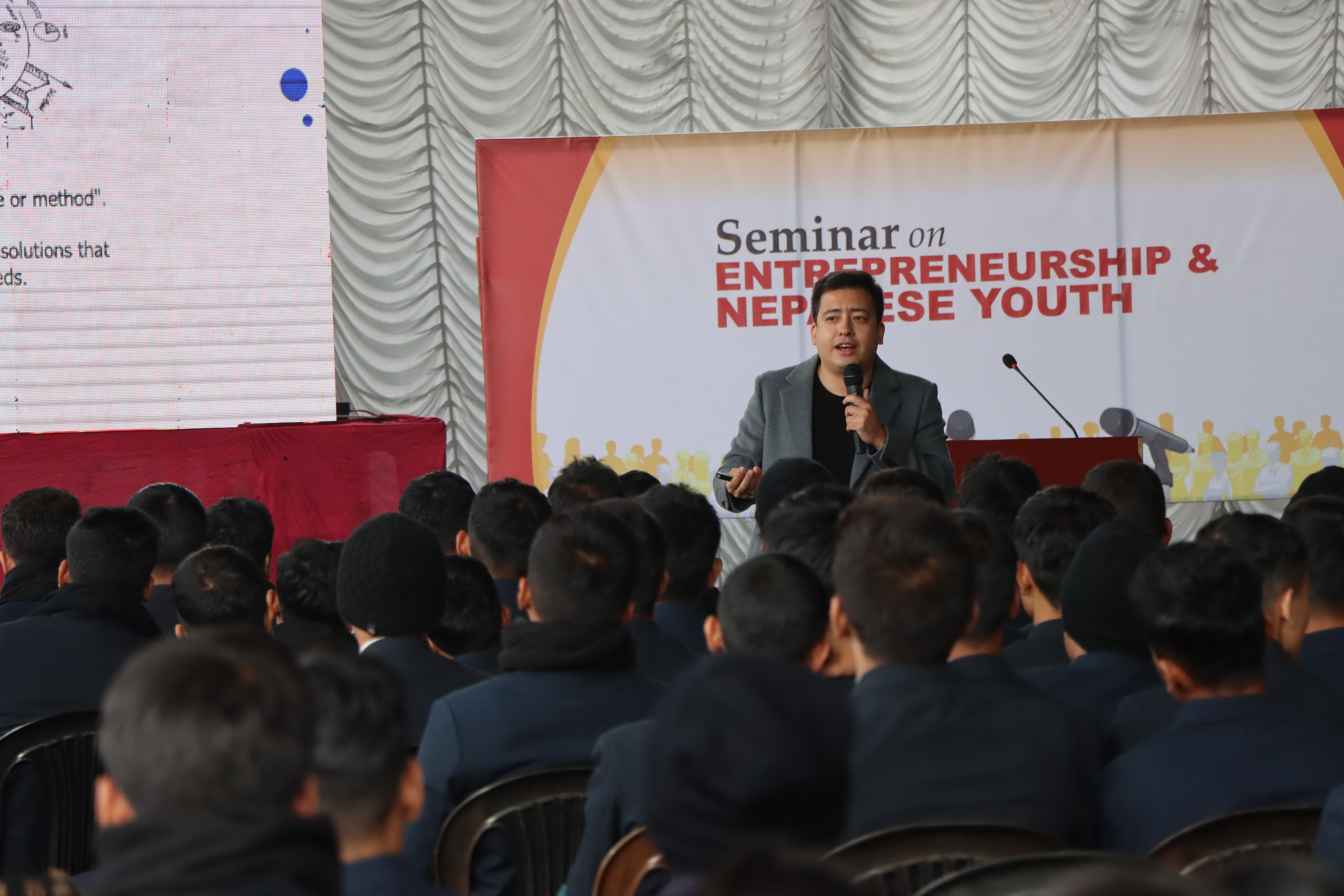 The Seminar on Entrepreneurship and Nepalese Youth 2023